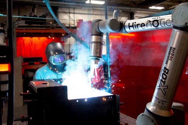 Hirebotics robots welding